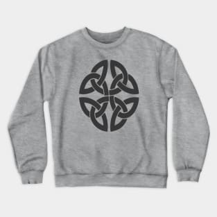 Celtic Dara Ancient Oak Knot In Gray Crewneck Sweatshirt